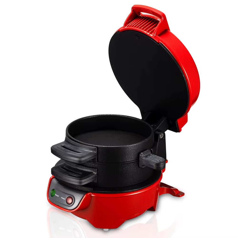 3-in-1 Electric Sandwich Maker, Burger Maker & Egg Cooker – 600W Non-Stick Breakfast Machine