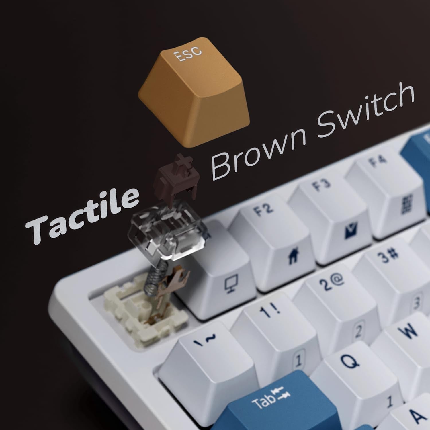 **Title:**  RK ROYAL KLUDGE RK98 Wireless Mechanical Keyboard – 98% Layout, Hot-Swappable, Tri-Mode Connectivity, RGB Backlit with Brown Switches and Numpad
