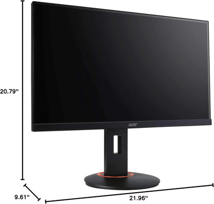 Acer XF250Q 24.5-Inch Full HD Gaming Monitor – 240Hz, 1ms Response Time, AMD FreeSync Compatible