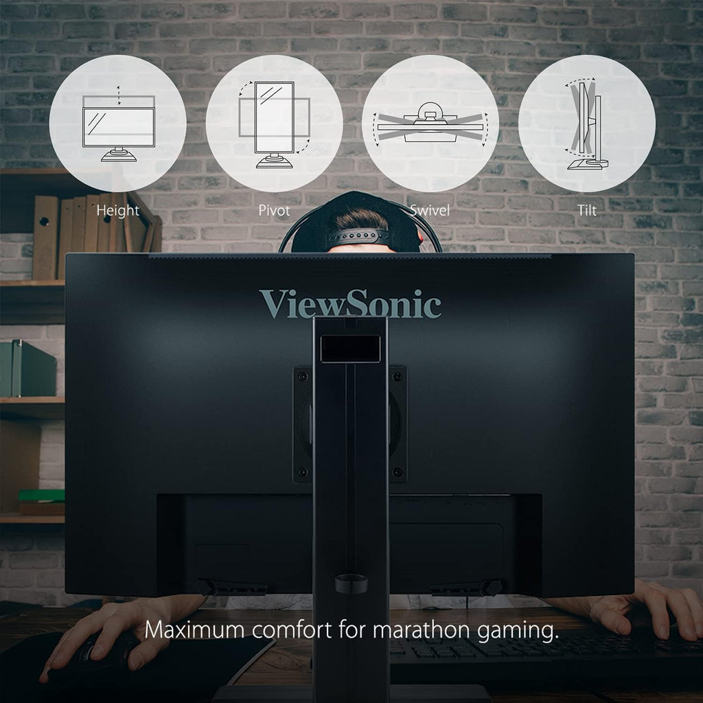 **Title:**  ViewSonic XG2431 24-Inch Full HD Gaming Monitor – 240Hz, 0.5ms Response Time, FreeSync Premium & G-SYNC Compatible, HDR400 Display