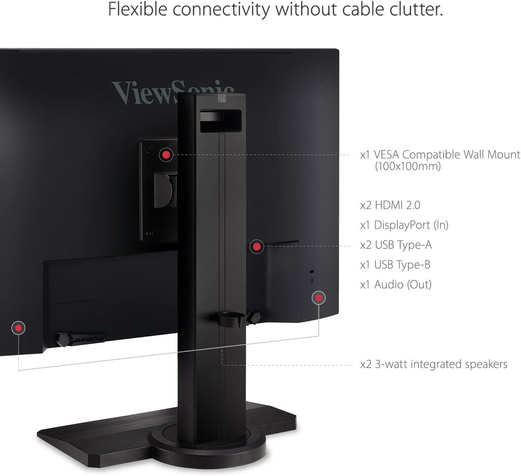 **Title:**  ViewSonic XG2431 24-Inch Full HD Gaming Monitor – 240Hz, 0.5ms Response Time, FreeSync Premium & G-SYNC Compatible, HDR400 Display