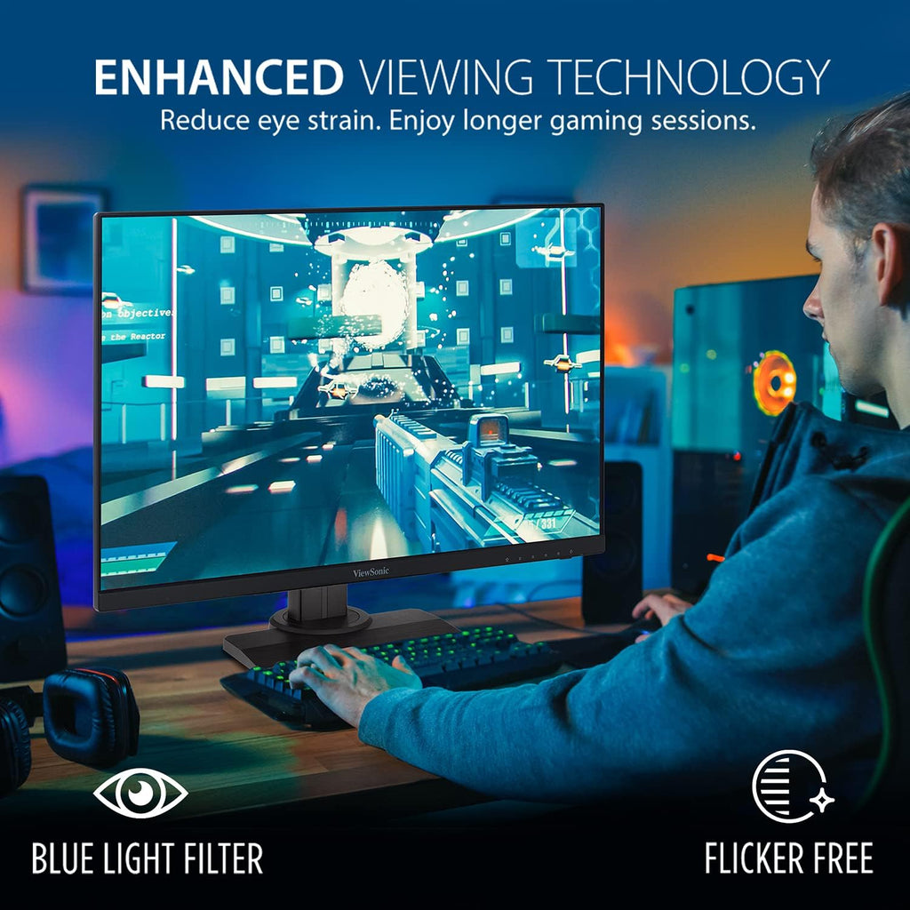 **Title:**  ViewSonic XG2431 24-Inch Full HD Gaming Monitor – 240Hz, 0.5ms Response Time, FreeSync Premium & G-SYNC Compatible, HDR400 Display