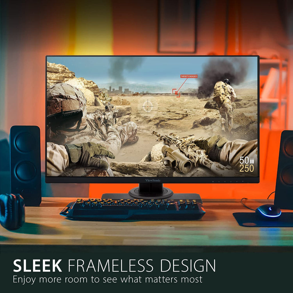**Title:**  ViewSonic XG2431 24-Inch Full HD Gaming Monitor – 240Hz, 0.5ms Response Time, FreeSync Premium & G-SYNC Compatible, HDR400 Display