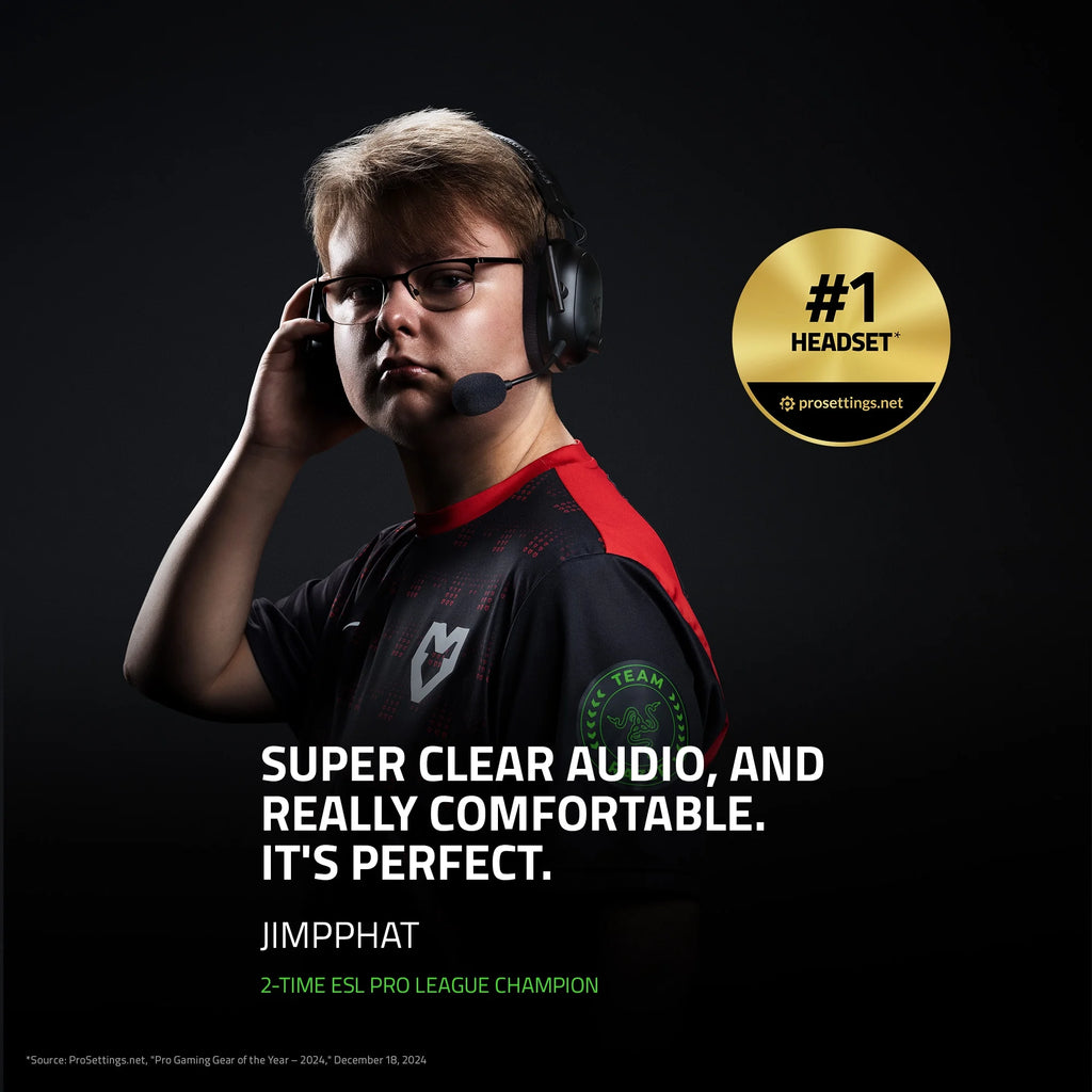 BlackShark V2 Pro Wireless Gaming Headset – HyperSpeed Wireless, Bluetooth & 70-Hour Battery Life