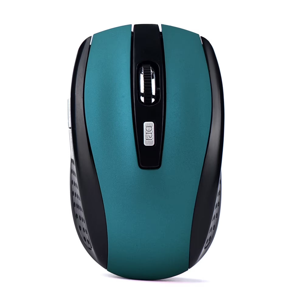 Wireless 2.4G Ergonomic Mouse with USB Receiver – Portable Cordless Mouse for Laptop, PC & Home Office