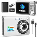 48MP Digital Camera with 8X Digital Zoom – Compact FHD Pocket Camera with 2.7-Inch Display