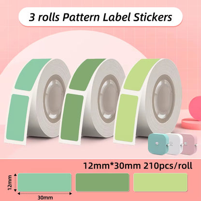 Phomemo Q30 Portable Bluetooth Label Maker – Wireless Thermal Sticker Printer with Custom Label Paper Support