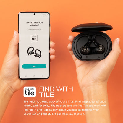 Epic Air Sport ANC True Wireless Earbuds – Active Noise Cancelling Wireless Headphones with Secure Sport Fit