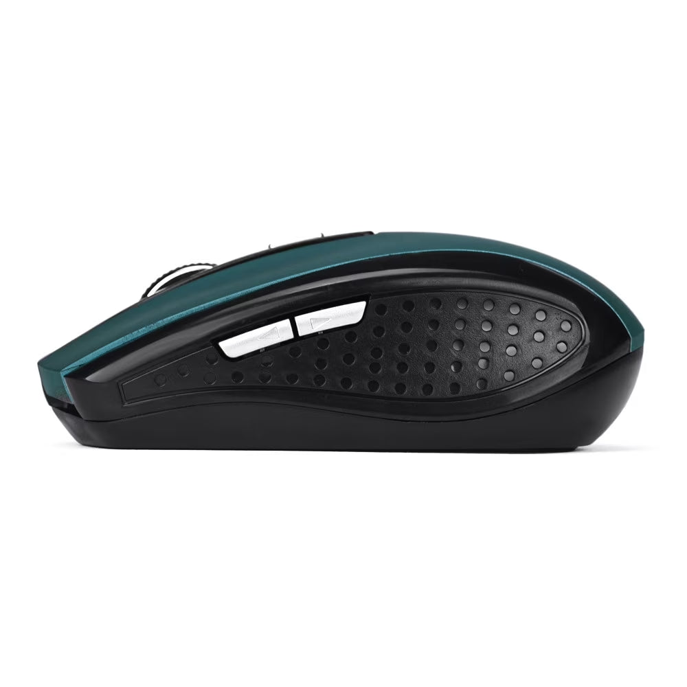 Wireless 2.4G Ergonomic Mouse with USB Receiver – Portable Cordless Mouse for Laptop, PC & Home Office